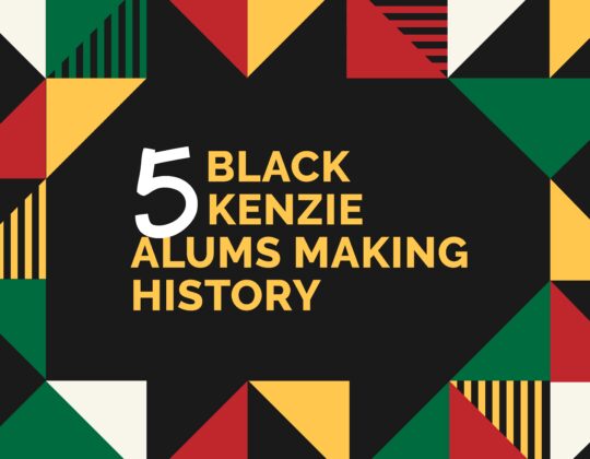 5 Black Kenzie Alums Making History