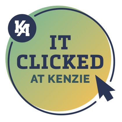 It clicked at Kenzie logo