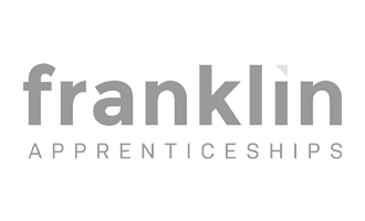 Franklin Apprenticeship logo in grayscale